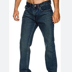 Billabong Fifty Dark Wash Straight Jeans sz 32x 31 EUC